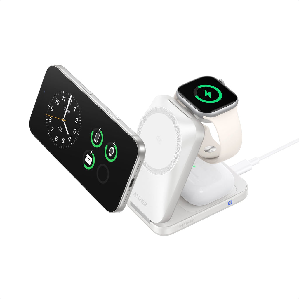 Anker Prime Wireless Charging Station (3-in-1, MagGo, AirCool, Foldable) WM