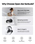 soundcore AeroClip | Open-Ear Clip-On Earbuds with Adaptive Comfort