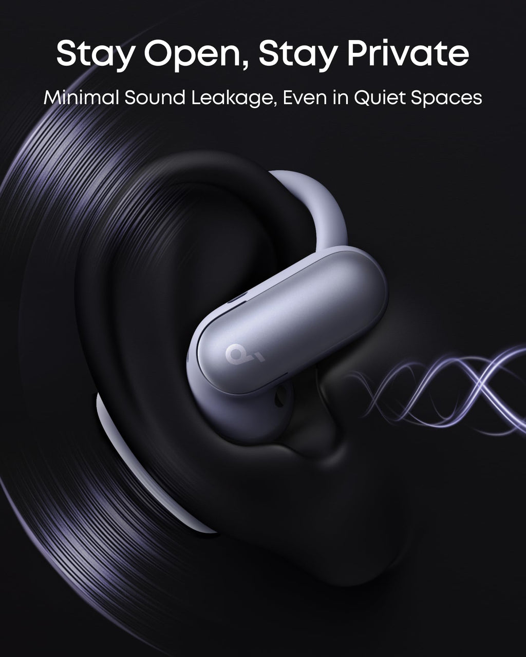 AeroFit 2 Pro｜Dual-Form Earbuds with Open-Ear and Active Noise Cancellation Form