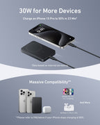Anker MagGo Power Bank (10K, Slim)  | 2-Pack