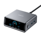 Anker with power display for fast charging