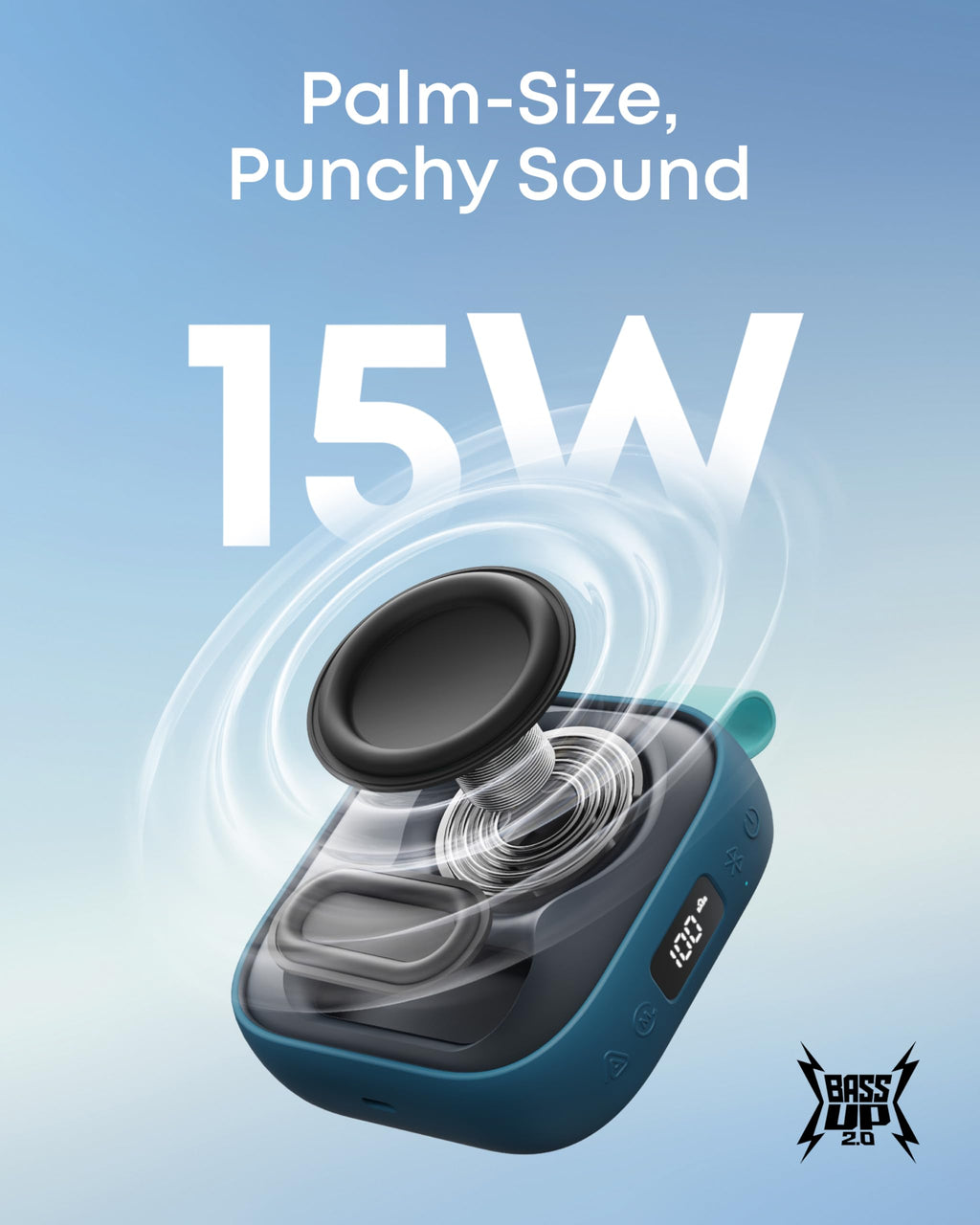 soundcore Boom Go 3i | Portable Bluetooth Speaker with Powerful Bass