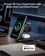 Anker Prime Wireless Charging Station (3-in-1, MagGo, AirCool, Foldable) WM