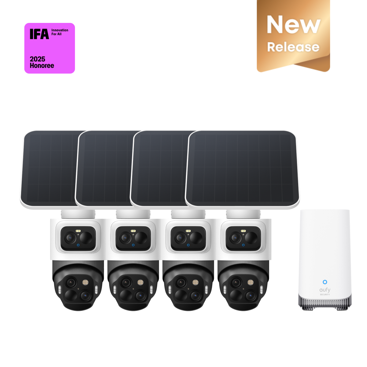 eufy security camera kit with solar panels