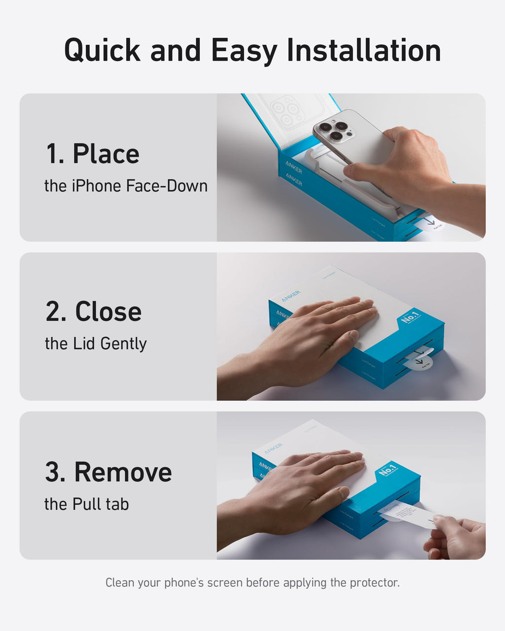 Anker Screen Protector  Kit  (HD, 2-Pack)
