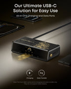Anker USB-C with charging and data ports for easy use