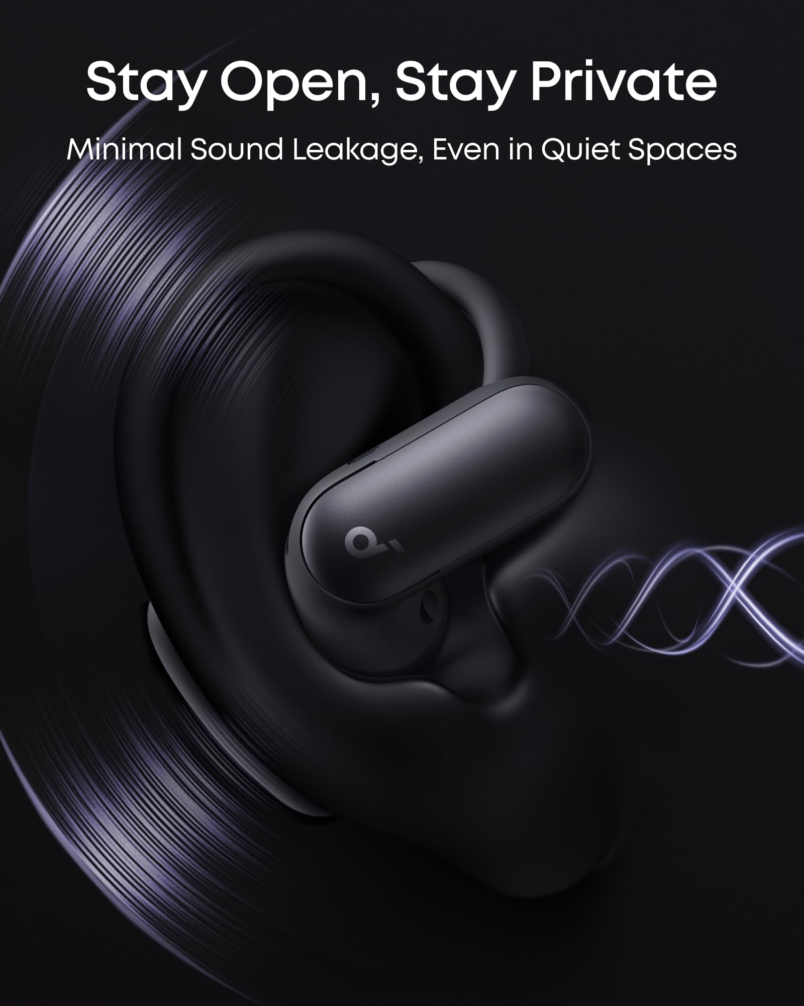 AeroFit 2 Pro｜Dual-Form Earbuds with Open-Ear and Active Noise Cancellation Form