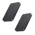 Anker MagGo Power Bank (10K, Slim)  | 2-Pack