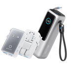 Anker Laptop Power Bank (25K, 165W, Built-In and Retractable Cables) WM