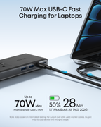 Anker Nano Power Strip (10-in-1, 70W, Clamp) WM