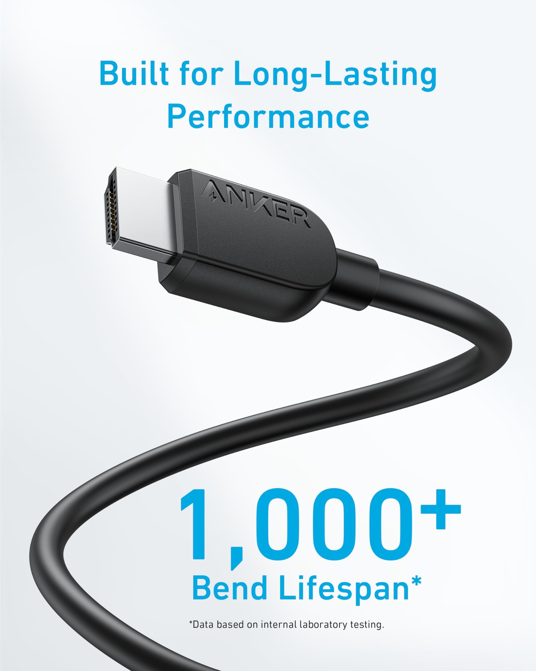 Anker HDMI Cable (6 ft, 8K)