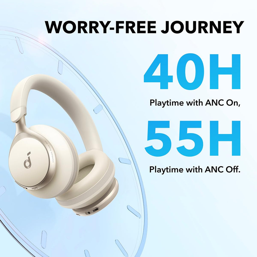 soundcore Space One | Active Noise Cancelling Headphones