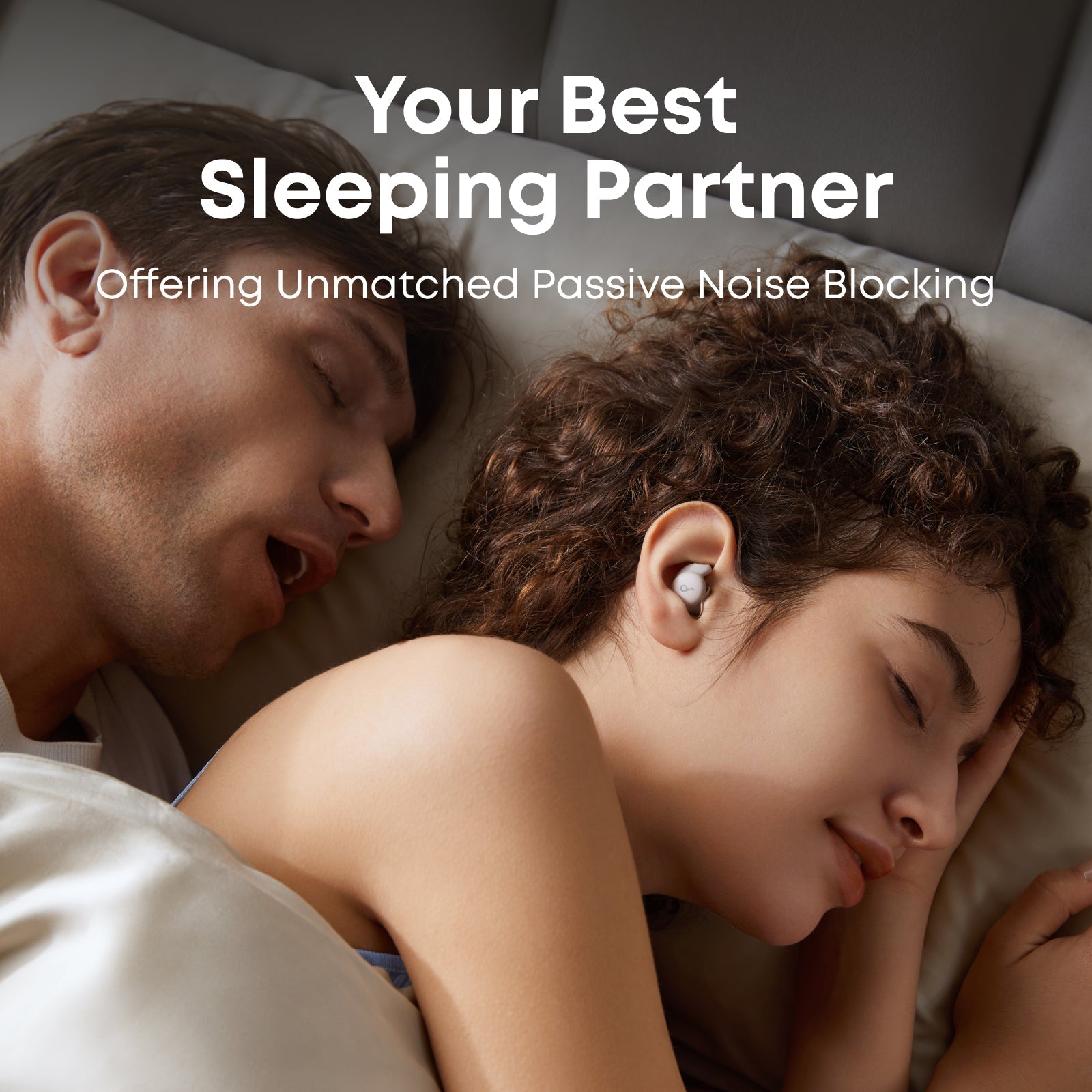 soundcore earbuds for sleep with passive noise blocking