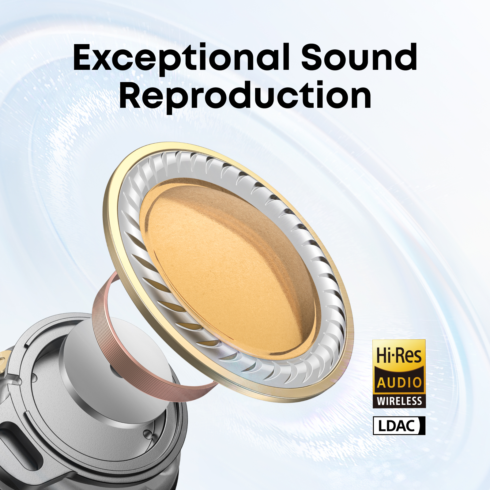 soundcore best true wireless earbuds driver with Hi-Res Audio for exceptional reproduction