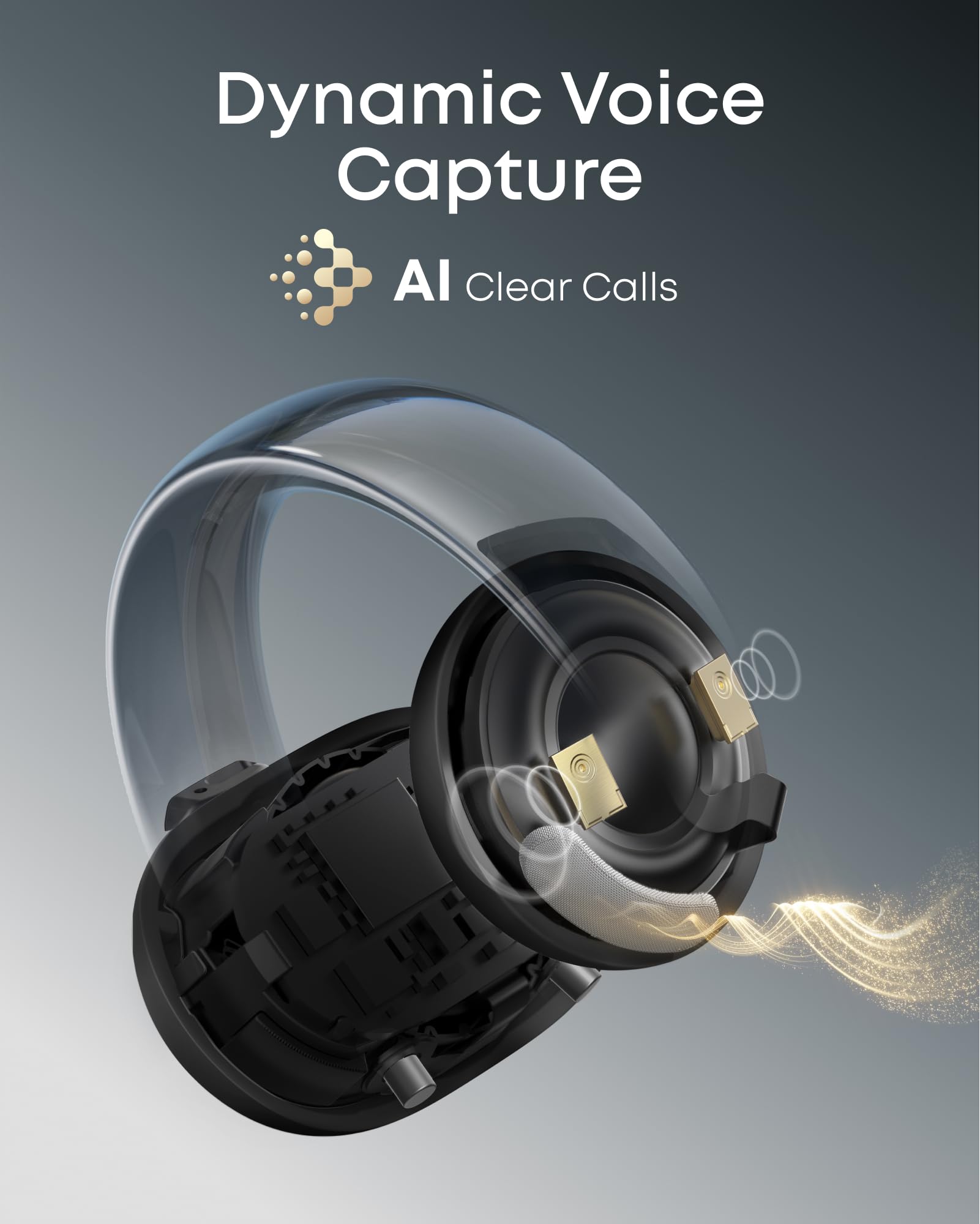 soundcore AeroClip | Open-Ear Clip-On Earbuds with Adaptive Comfort