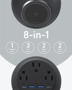 Anker 8-in-1 charging hub with multiple ports for Wireless PowerIQ