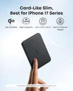 Anker Nano Power Bank (5K, MagGo, Slim, 2-Pack)
