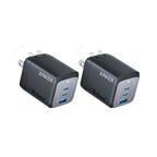 Anker Prime 67W GaN Wall Charger (3 Ports) 2-Pack
