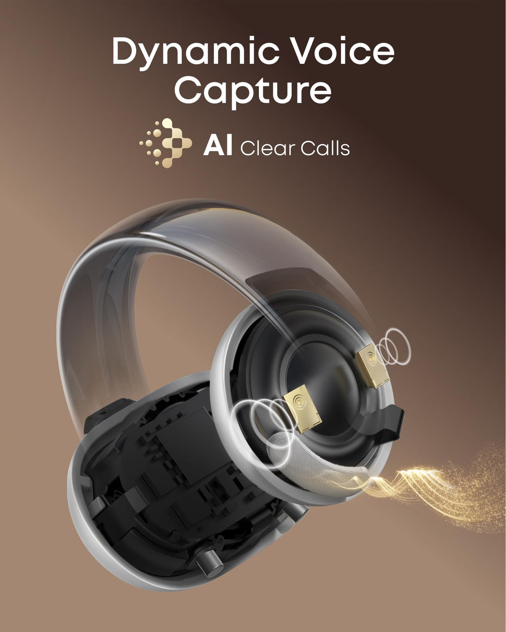 soundcore AeroClip | Open-Ear Clip-On Earbuds with Adaptive Comfort