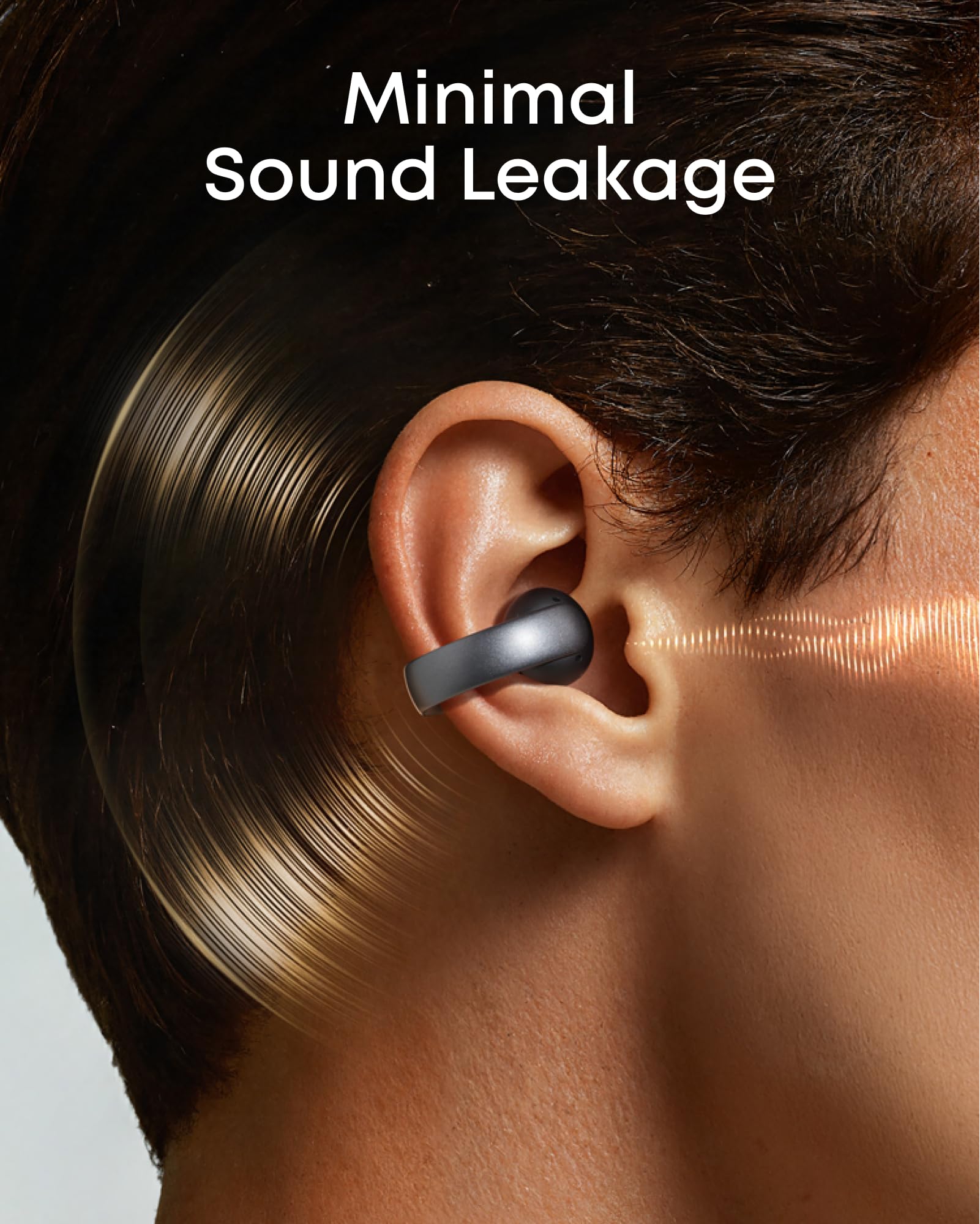 soundcore AeroClip | Open-Ear Clip-On Earbuds with Adaptive Comfort