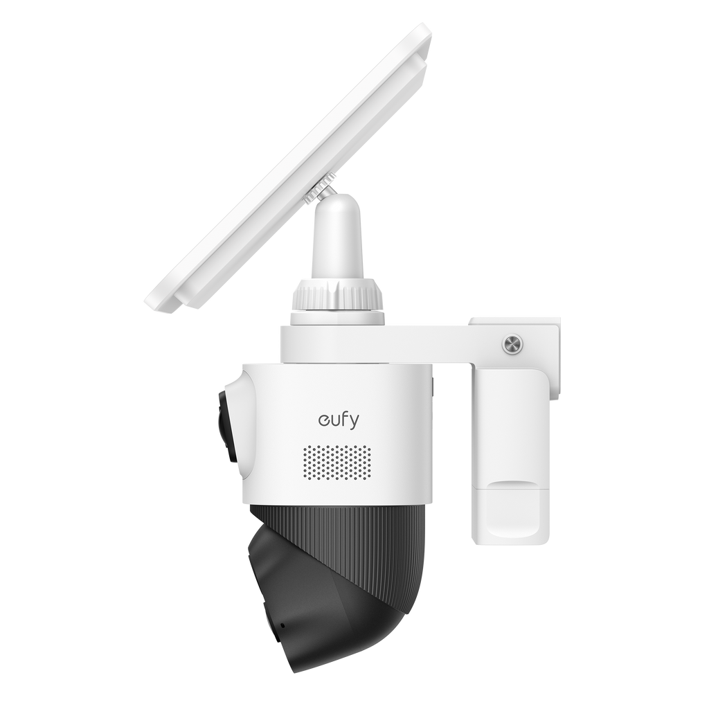 eufy security camera with solar panel for wall mounting
