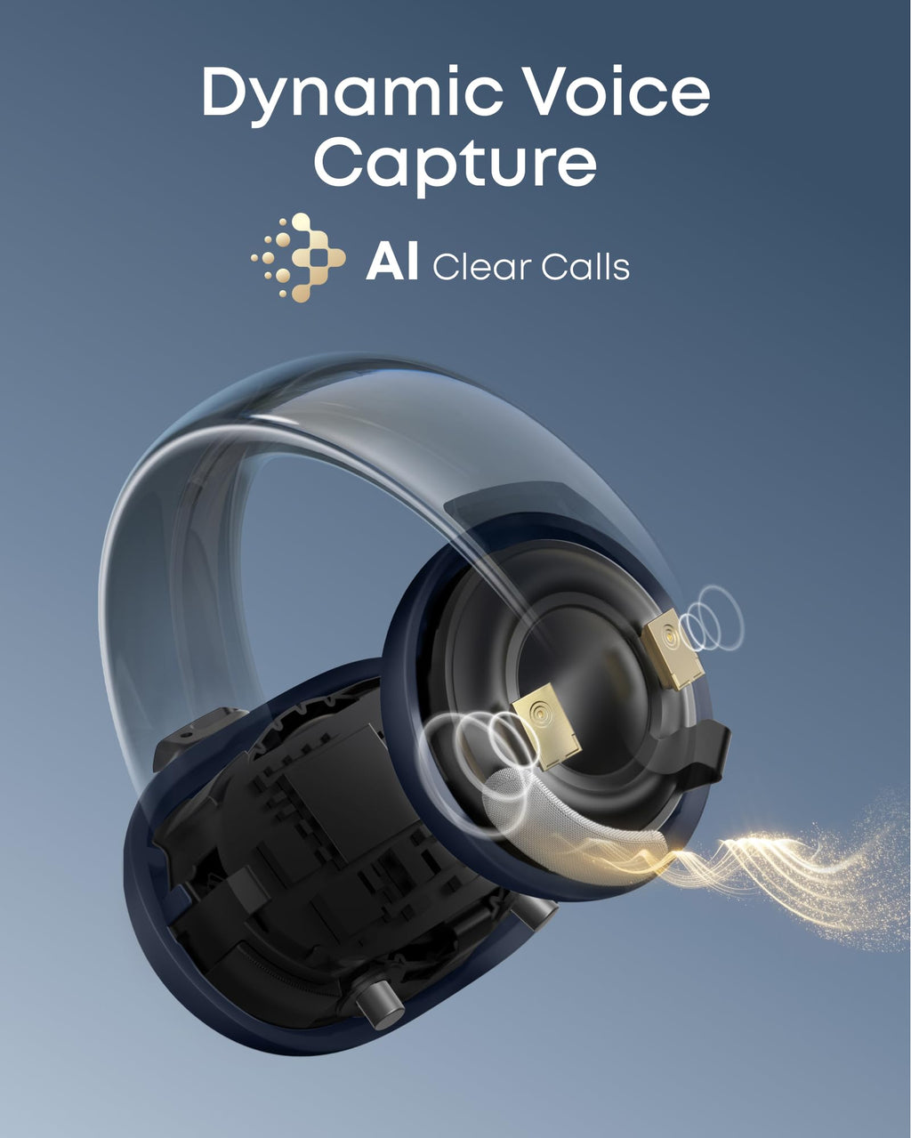 soundcore AeroClip | Open-Ear Clip-On Earbuds with Adaptive Comfort