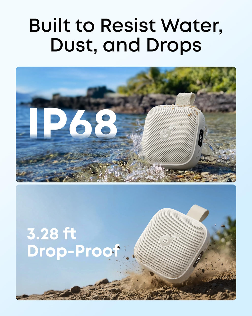 soundcore Boom Go 3i | Portable Bluetooth Speaker with Powerful Bass