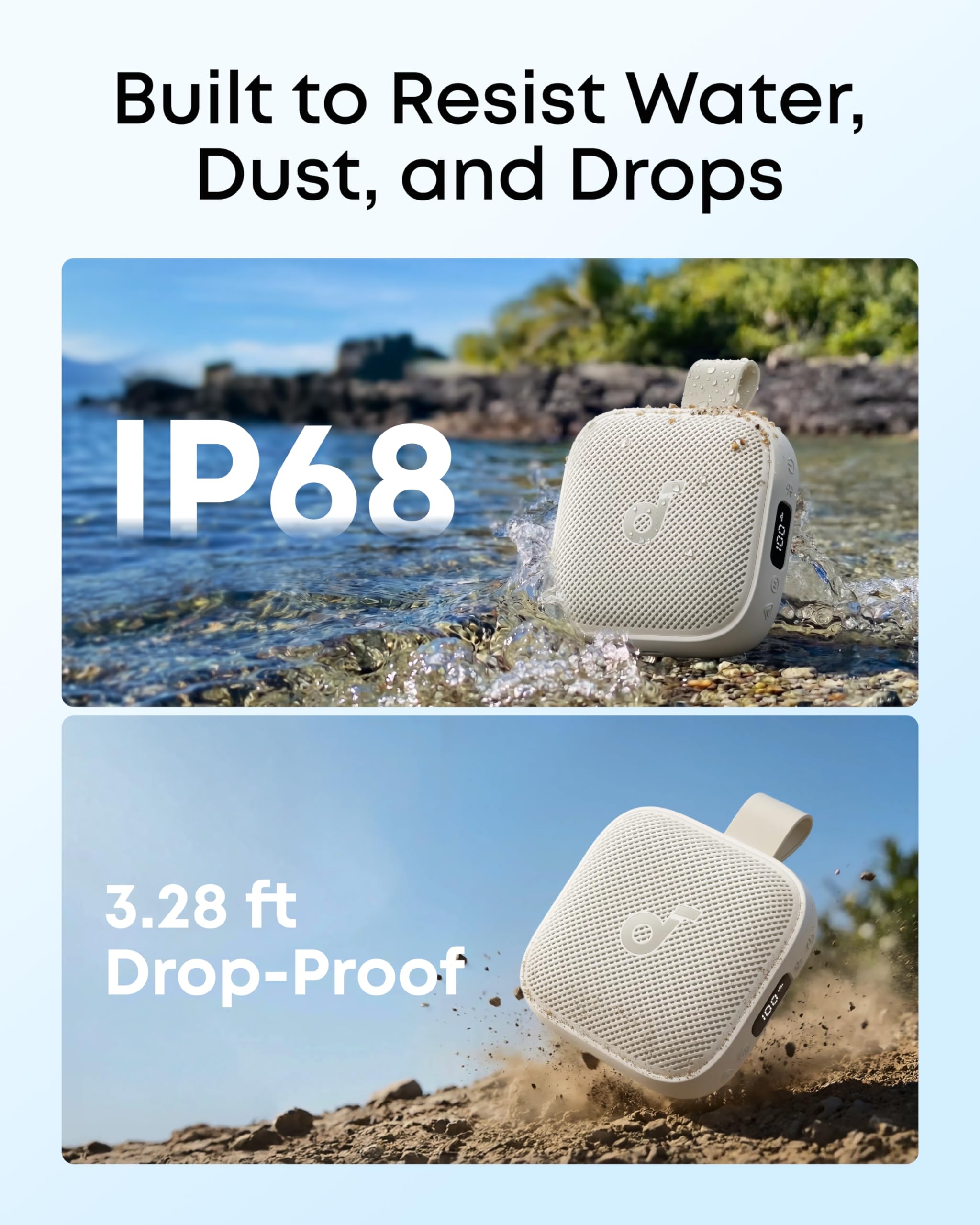soundcore Boom Go 3i | Portable Bluetooth Speaker with Powerful Bass