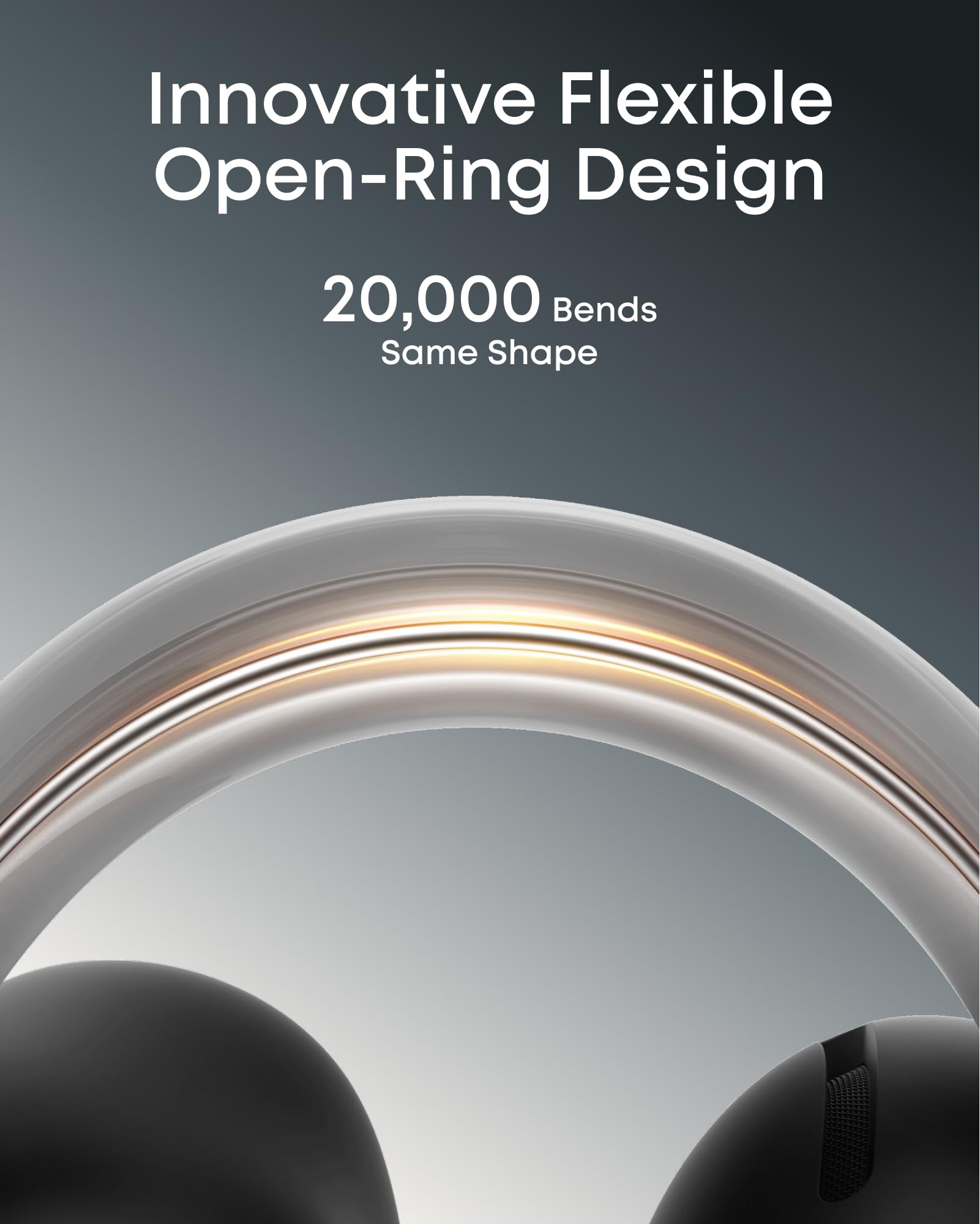 soundcore AeroClip | Open-Ear Clip-On Earbuds with Adaptive Comfort