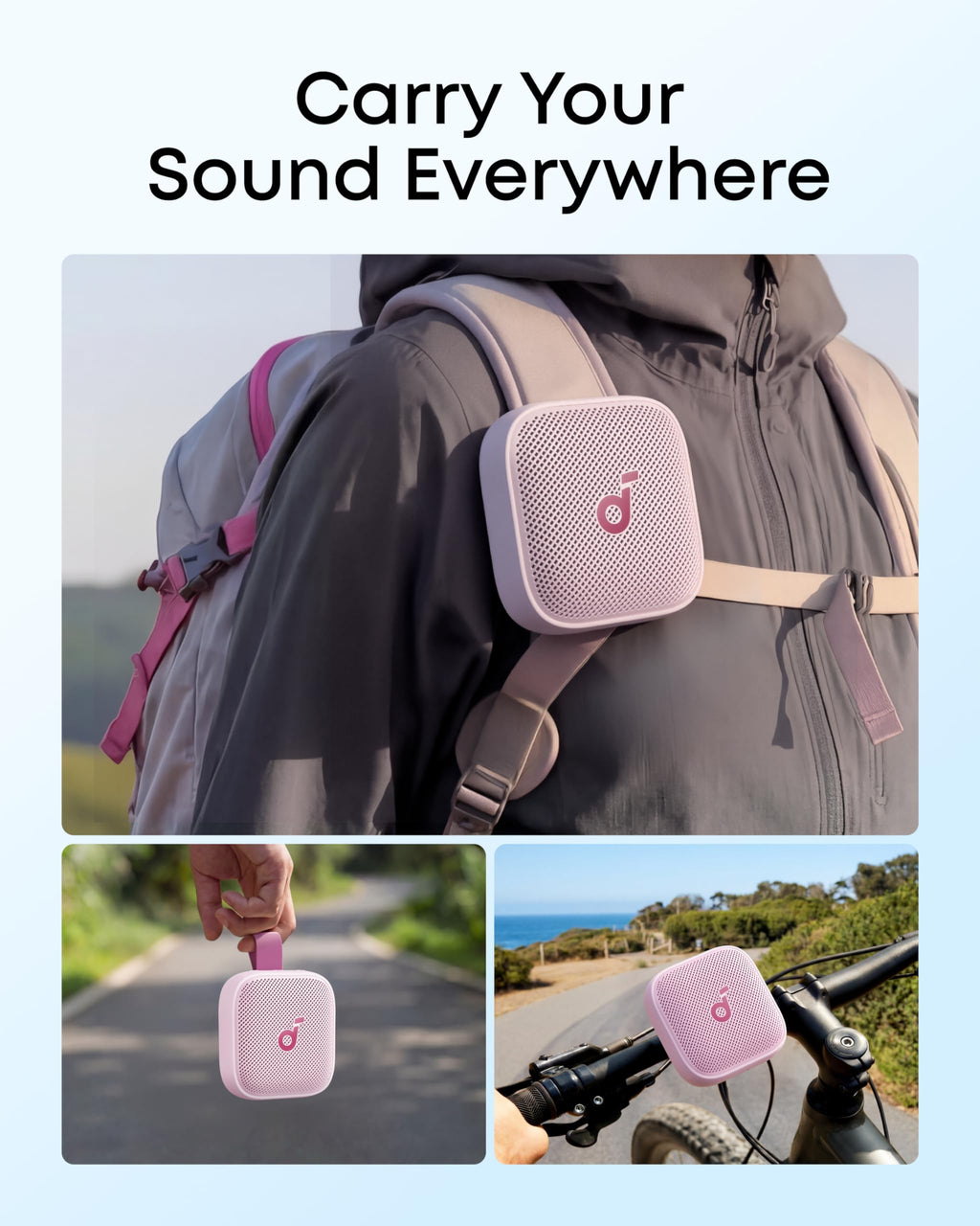 soundcore Boom Go 3i | Portable Bluetooth Speaker with Powerful Bass