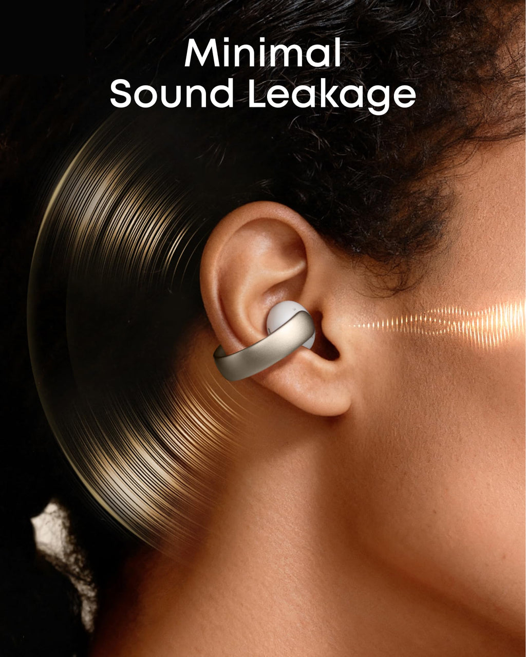 soundcore AeroClip | Open-Ear Clip-On Earbuds with Adaptive Comfort