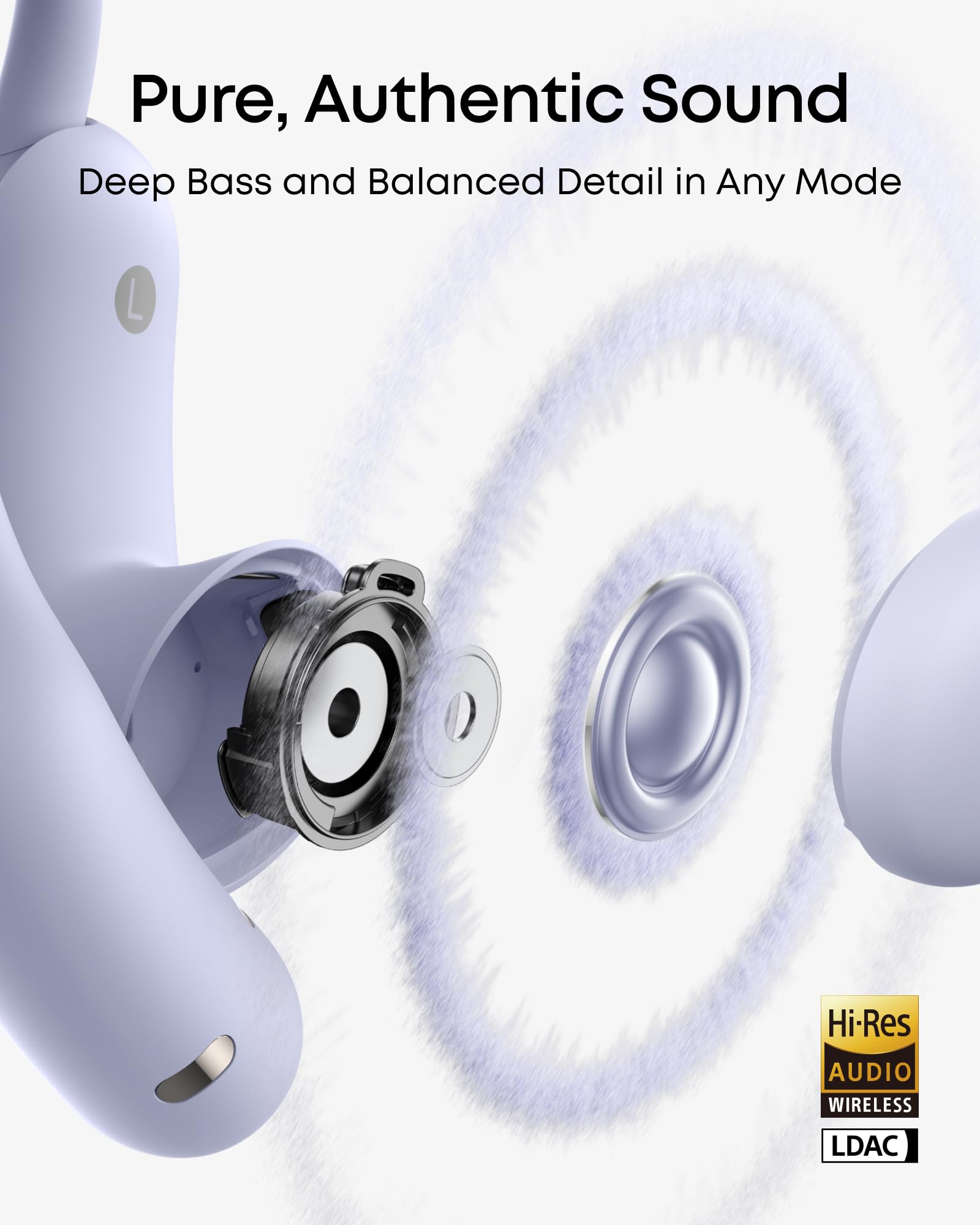 AeroFit 2 Pro｜Dual-Form Earbuds with Open-Ear and Active Noise Cancellation Form