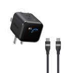 Anker Nano Charger (45W, Smart Display, 180° Foldable)