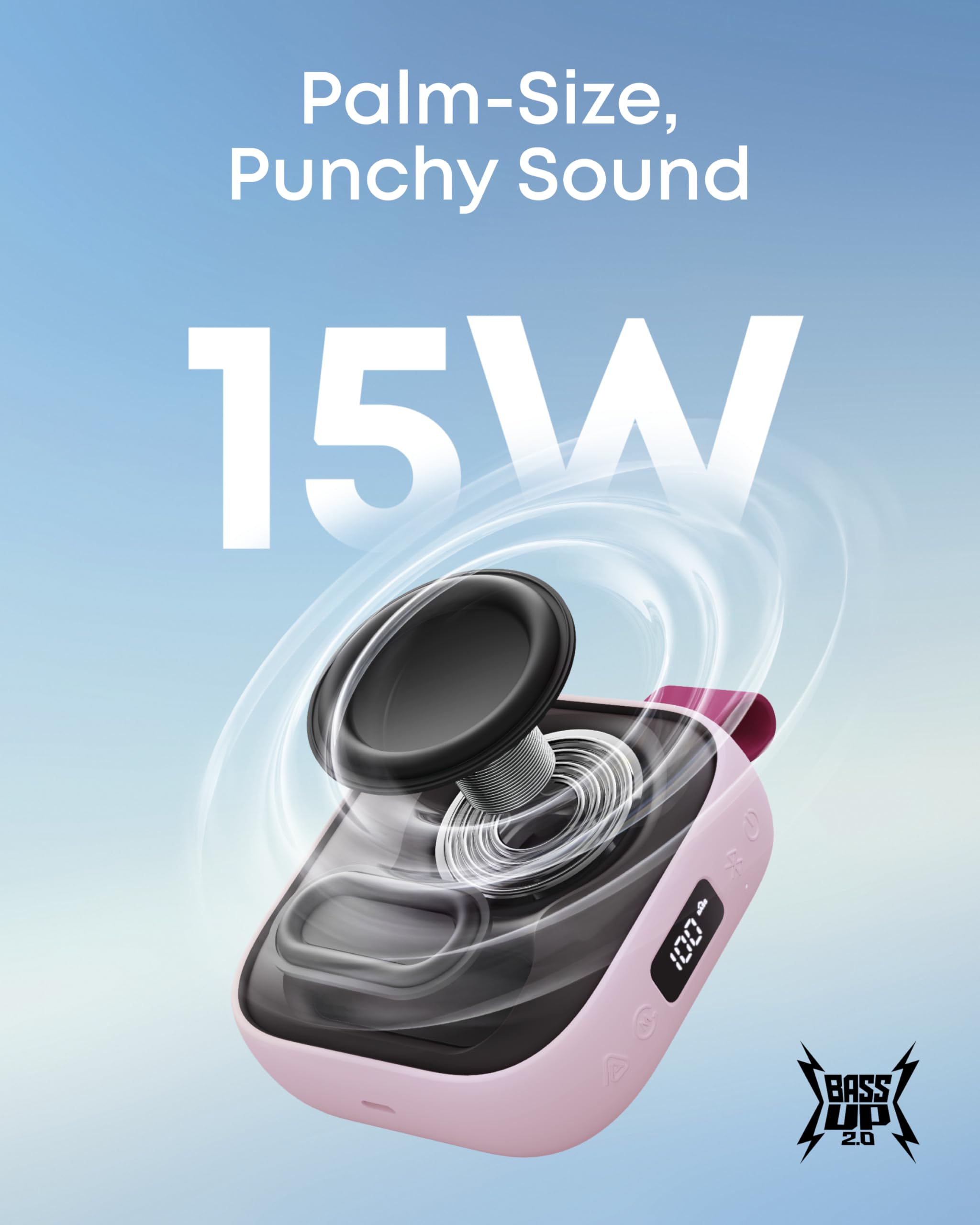 soundcore Boom Go 3i | Portable Bluetooth Speaker with Powerful Bass