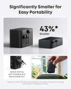 Anker adapter with compact design for portability