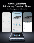 Anker Prime Charging Station (8-in-1, 240W) and USB-C to USB-C Cable (6 ft, 240W )