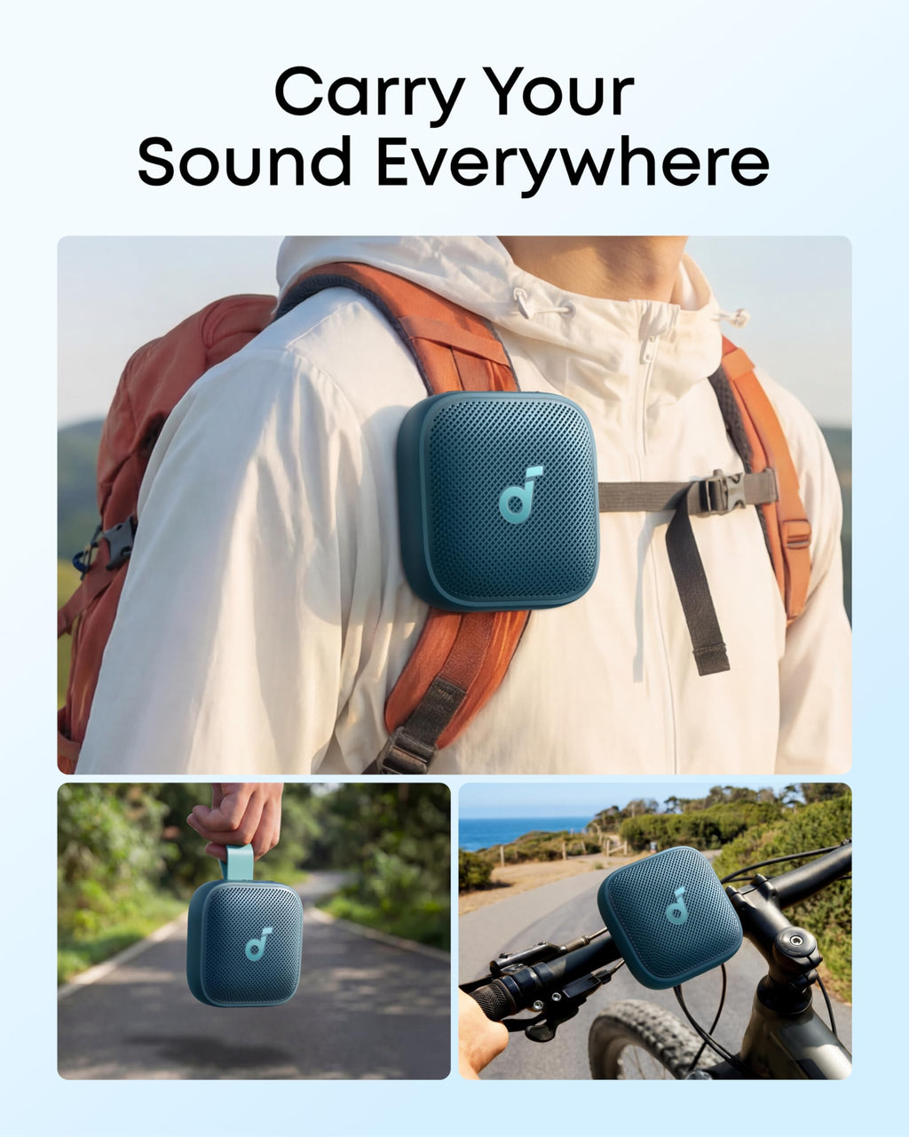 soundcore Boom Go 3i | Portable Bluetooth Speaker with Powerful Bass