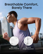 AeroFit 2 Pro｜Dual-Form Earbuds with Open-Ear and Active Noise Cancellation Form
