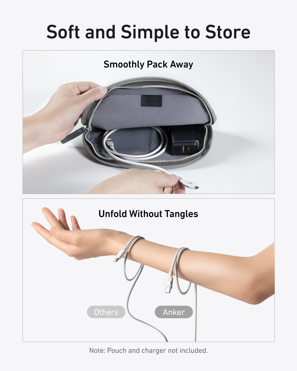 Anker Laptop Power Bank (25K, 165W, Built-In and Retractable Cables) WM