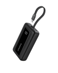 Anker with compact power bank, digital display showing 100