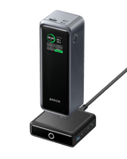 Anker portable power station with digital display for charging