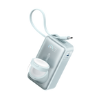 Anker with blue charging cable and smart watch stand