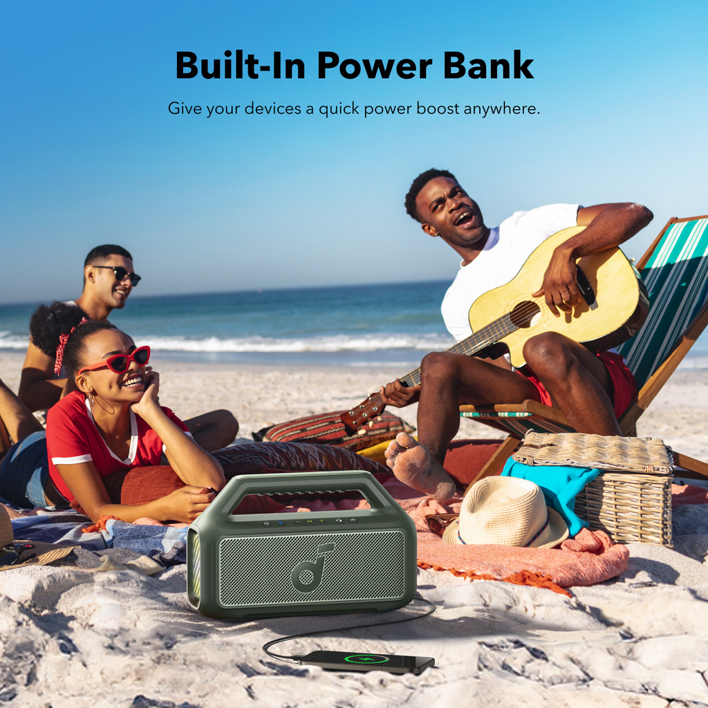 soundcore Boom 2 | Portable Bluetooth Speaker for Bass