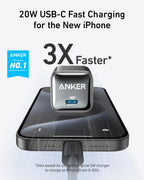 Anker with 20W USB-C iPhone fast charging, 3X speed