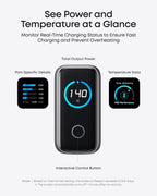 Anker Laptop Power Bank (25K, 165W, Built-In and Retractable Cables) WM