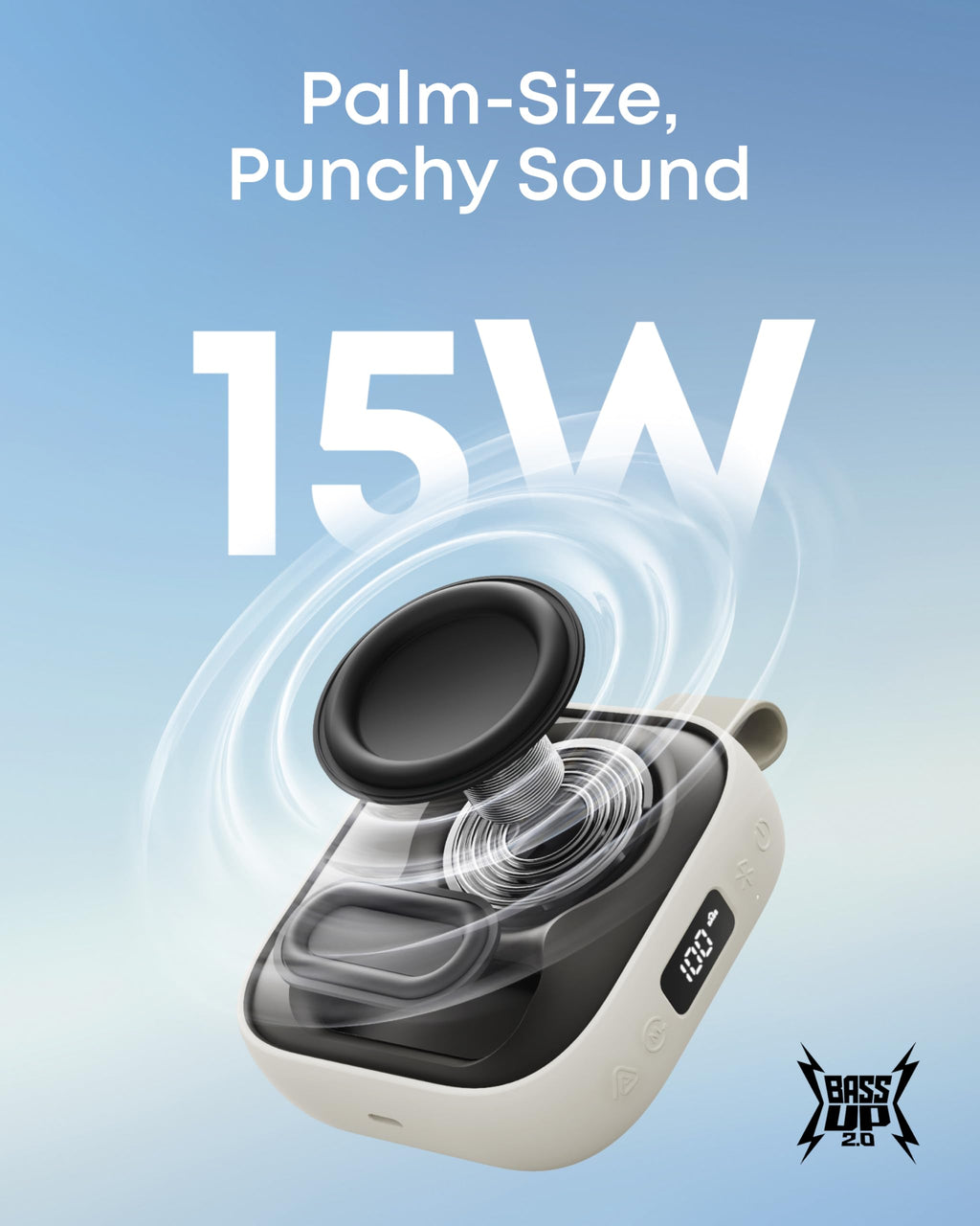 soundcore Boom Go 3i | Portable Bluetooth Speaker with Powerful Bass