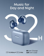 soundcore AeroClip | Open-Ear Clip-On Earbuds with Adaptive Comfort