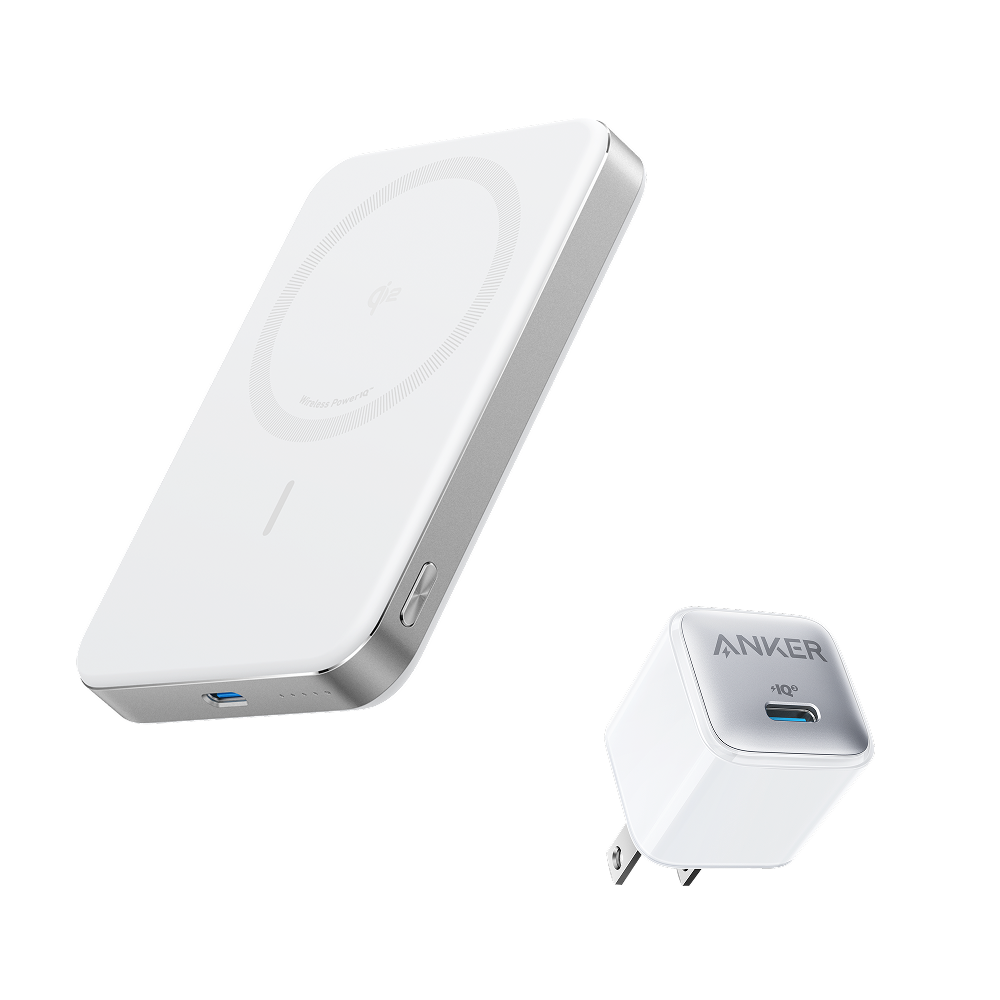 Anker MagGo Power Bank (10K, Slim) and Anker Nano Charger (20W)