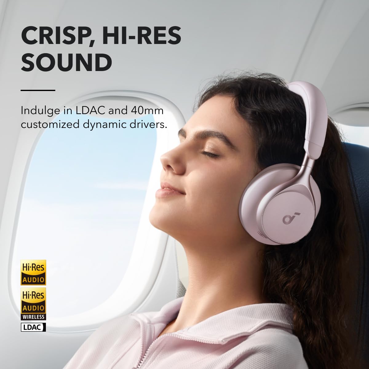 soundcore Space One | Active Noise Cancelling Headphones