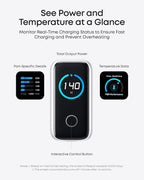 Anker Laptop Power Bank (25K, 165W, Built-In and Retractable Cables) WM